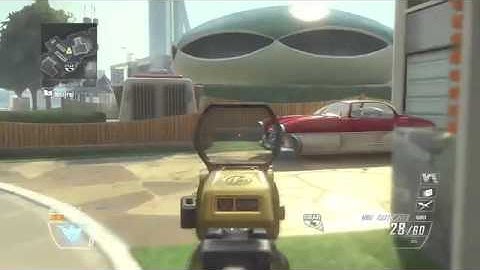 BO2  Nuketown One Flag CTF Spawn Trap Tutorial