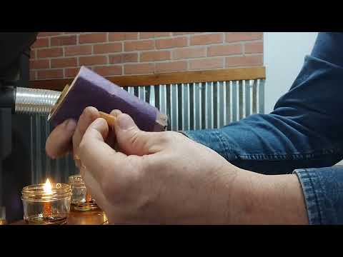 DIY Carbon Felt Lamp Wicks! (the Forever Wick) DIY alcohol lamps w/carbon  wicks! (no cotton wick) 