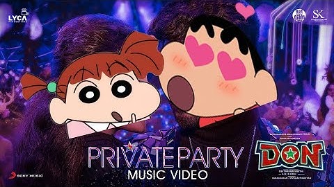 Don private party song | Sivakarthikeyan |Priyanka mohan |Anirudh #Don #Shinchanversiontamil #Sksong