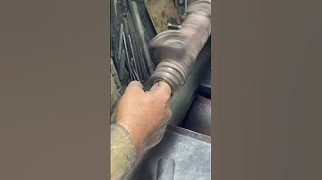 Mining  Machine Bush Polish  in Sand Paper #shortvideos #machinary #lathemachine