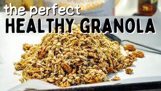 PERFECT Homemade Granola Recipe (with sprouted  oats!)