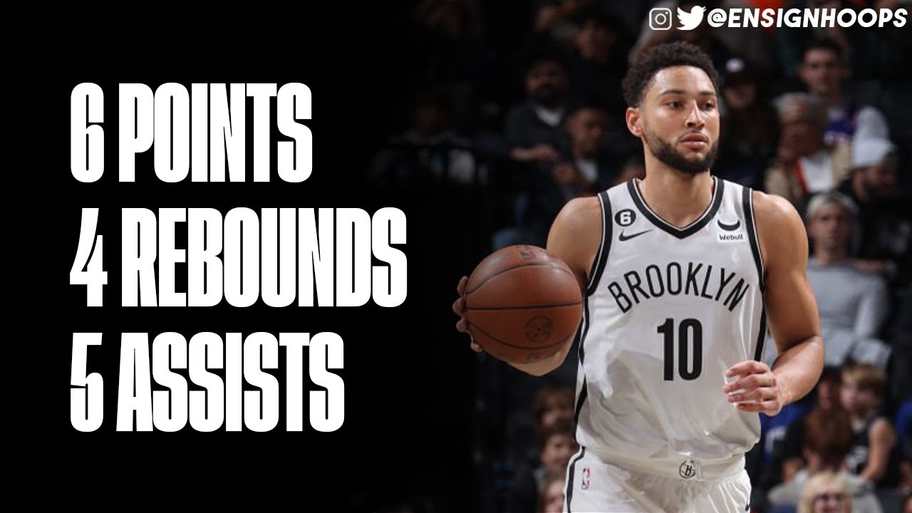 Ben Simmons Makes His Brooklyn Nets' Debut