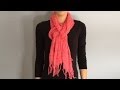 3 simple ways to tie a scarf in 1 minute