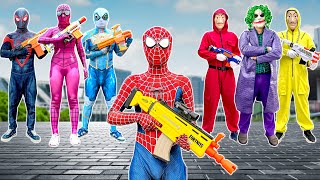 What If 10 SPIDER-MAN in 1 HOUSE ??? || SUPER BAD-HERO TEAM vs TEAM SPIDER-MAN...! ( Funny, Action )