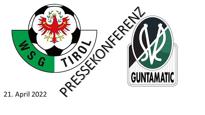 WSG Tirol gegen SV Guntamatic Ried Pressekonferenz April 22 Heimspiel