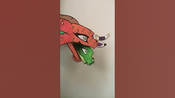 Thumbnail of (I don’t have a title￼) #paper #dragon #paperdragon #dragonpuppet