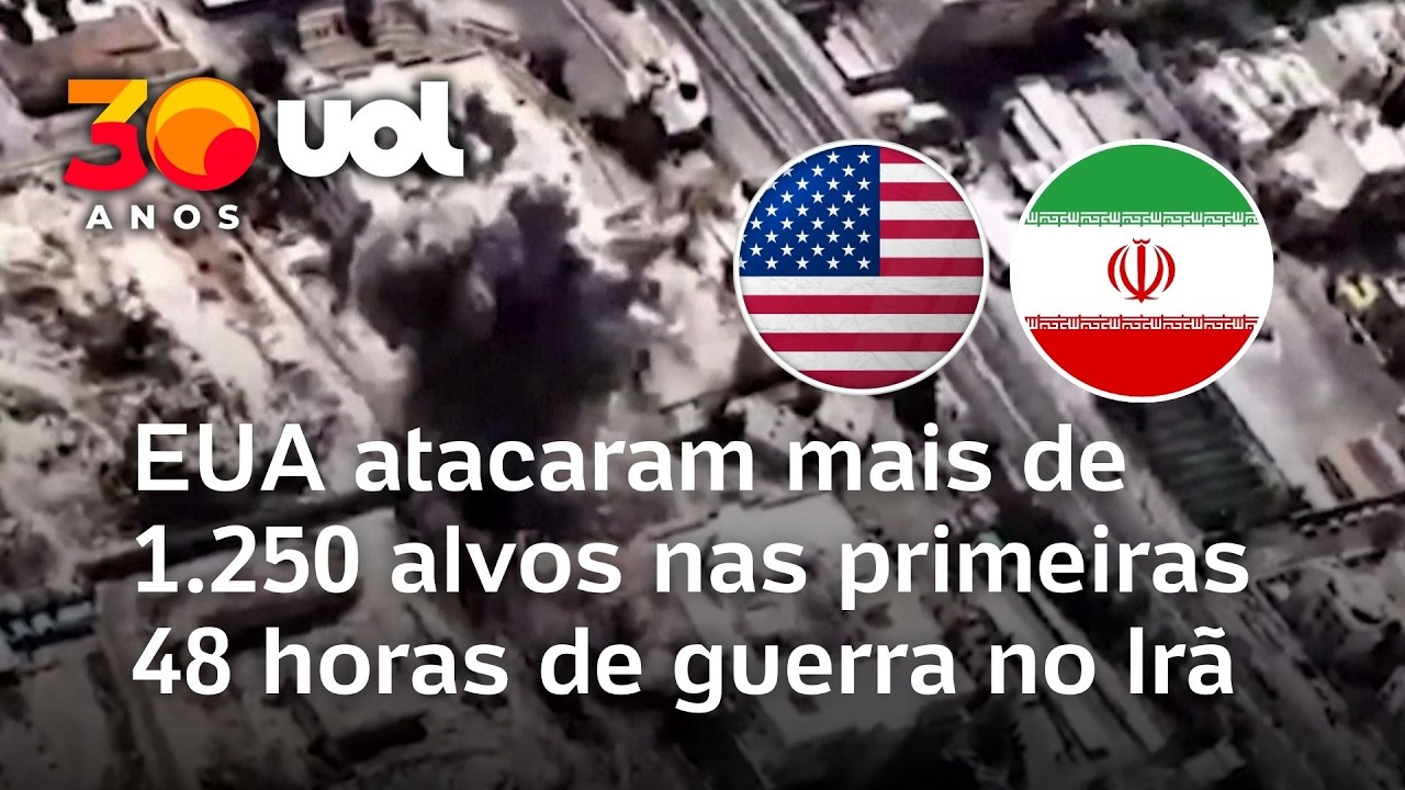 Guerra entre EUA Israel e Irã já tem mais de mil alvos atingidos