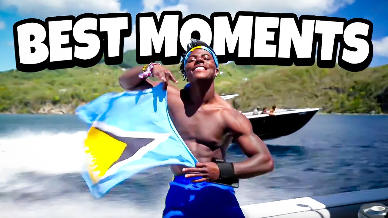 iShowSpeed's First Time in Saint Lucia! 🇱🇨