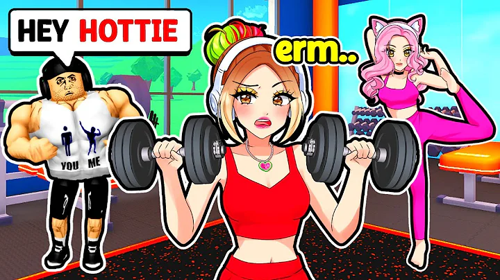 This CREEPY GUY Was BOTHERING US At THE GYM.. (Bloxburg)