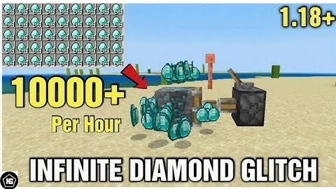 How to make a item duplicater and duplicate dimonds in Minecraft 1.18+ v.