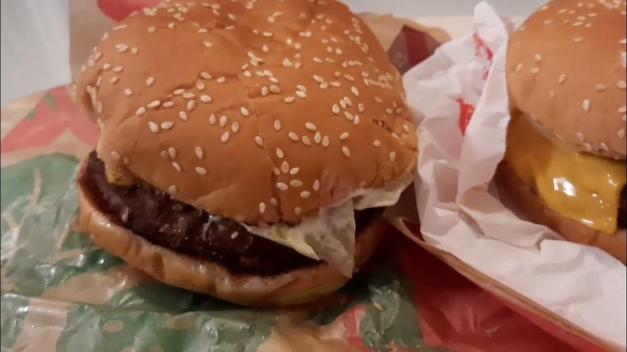 Hamburgerbattle! Double Whopper met kaas VS Big King XXL. YouTube