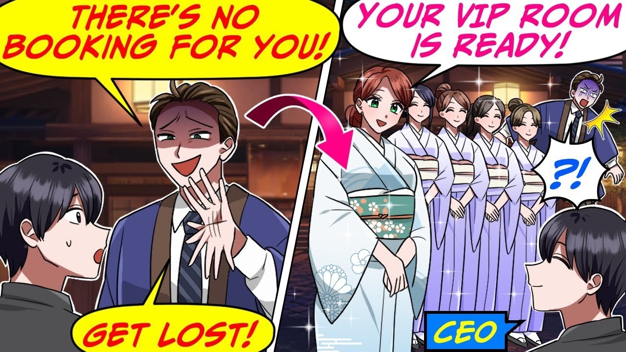 My Old Classmate Refused to Let Me Stay at the Fancy Inn He Works At! But…[RomCom Manga Dub]