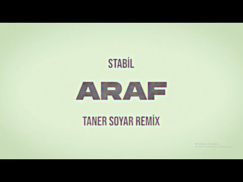 Stabil - Araf (Remix) Lirik Video