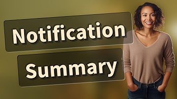 How Can I Enable Notification Summaries on iPhone?