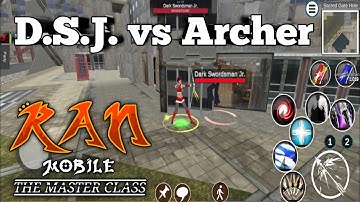 My Archer Versus Dark Swordsman Jr | Ran Mobile: The Master Class Open Beta