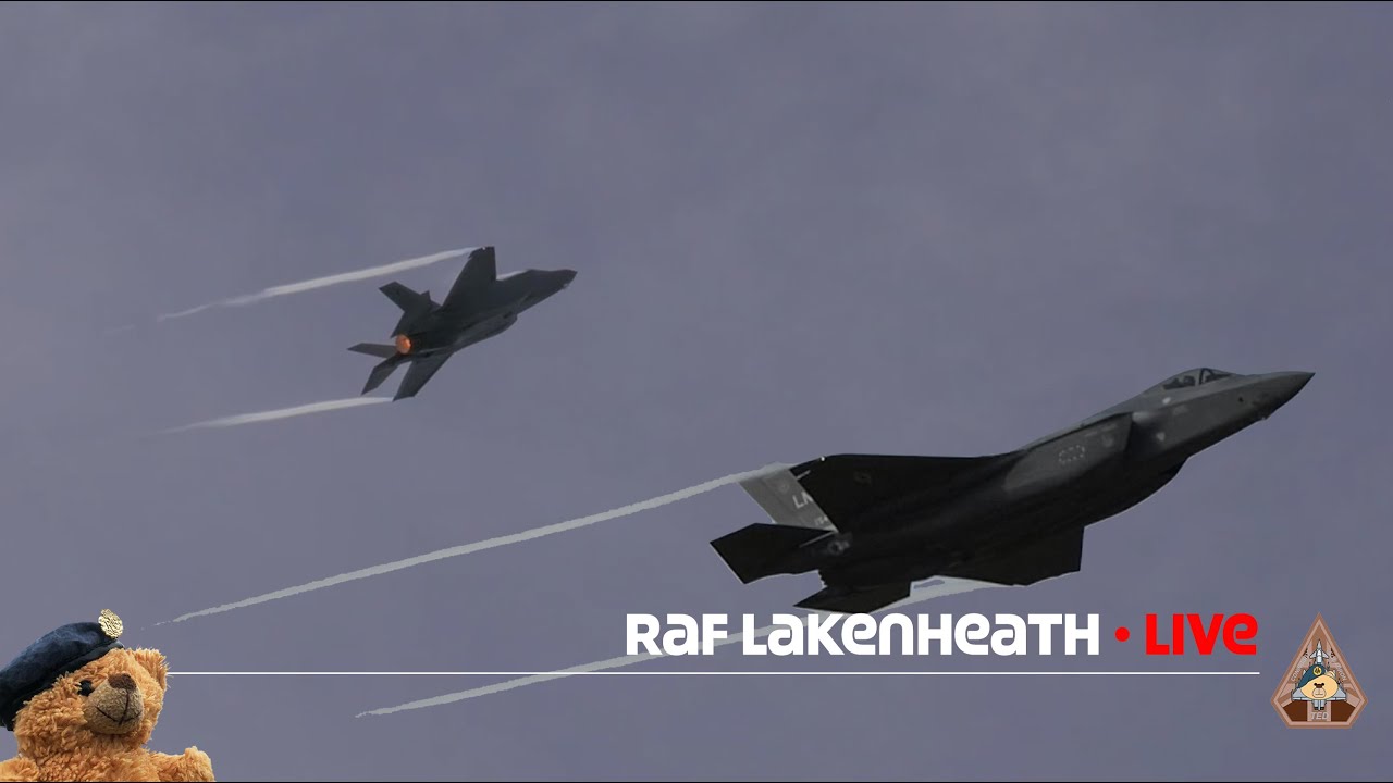 Live streaming RAF Lakenheath USAFE 48th Fighter Wing | Lots of F15