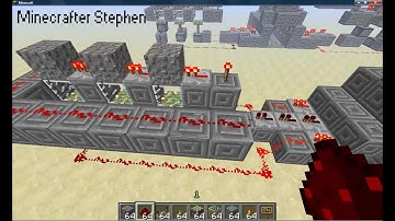 Minecraft Tutorial - How to Make a Six-Digit Combination Lock on Minecraft Part 2