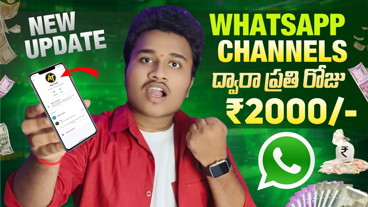 How To Earn Money From Whatsapp Channels 😱 | Whatsapp Channel New ...