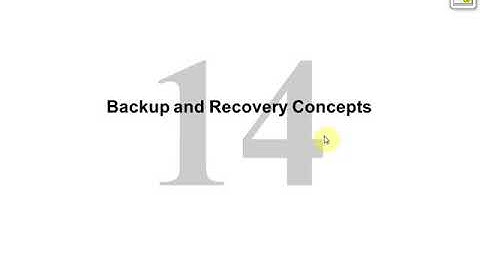 Oracle 11g Admin-I Backup and Recovery concepts-14 in Hindi