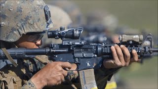 Marines Conduct a Live-Fire Range on Camp Pendleton