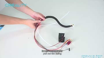 Service tutorial Ender - 6 the hotend replacement