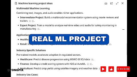😍💥 *Real* Machine Learning Projects That Get You Hired - No More Tutorials! | for Dummies