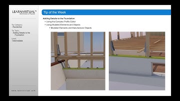 Adding Details to the Foundation in ARCHICAD