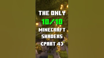 The only 10/10 Minecraft Shaders Part 4 #edit #minecraft #trending #shaders #shader