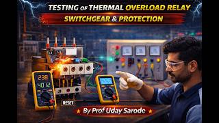 Testing of Thermal Overload Relay | Switchgear & Protection Lab Experiment