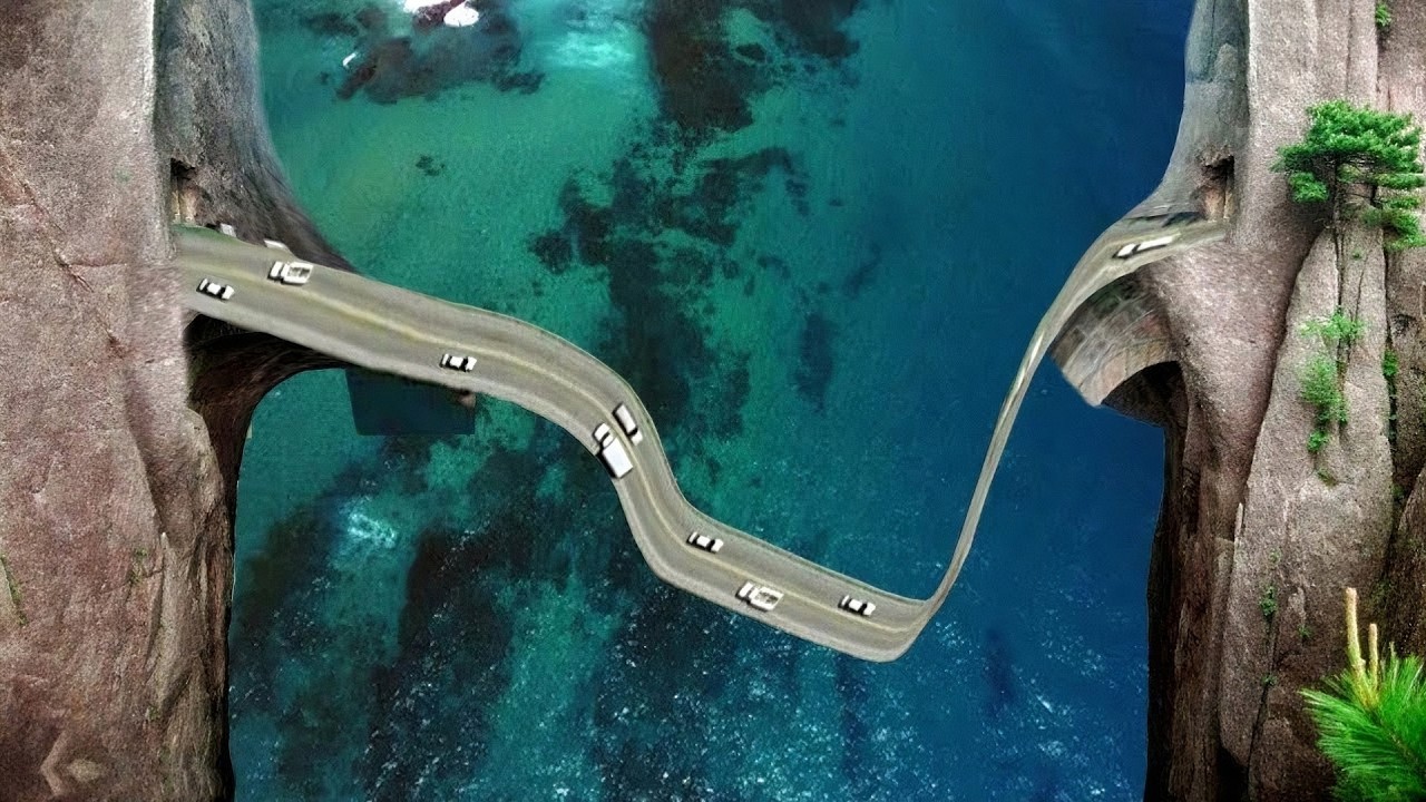 Mahirap Mang Paniwalaan, May Mga Ganto Talagang Kalsada sa Ating Mundo