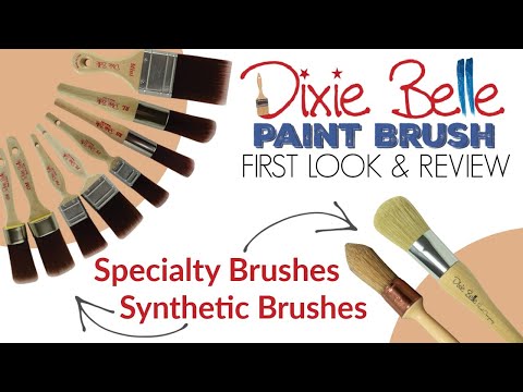 Dixie Belle Signature & Synthetic Paint Brush Review