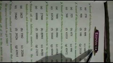 PSEB Class 5th maths chapter 1.ex 1.4