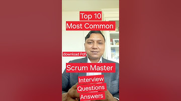 [TOP 10 Most Asked ] scrum master interview question I scrum master interview questions and answers
