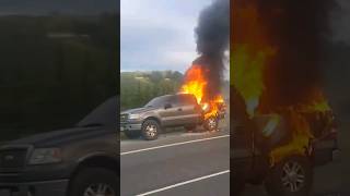 Download Lagu Blazing Ford Truck Fire! MP3