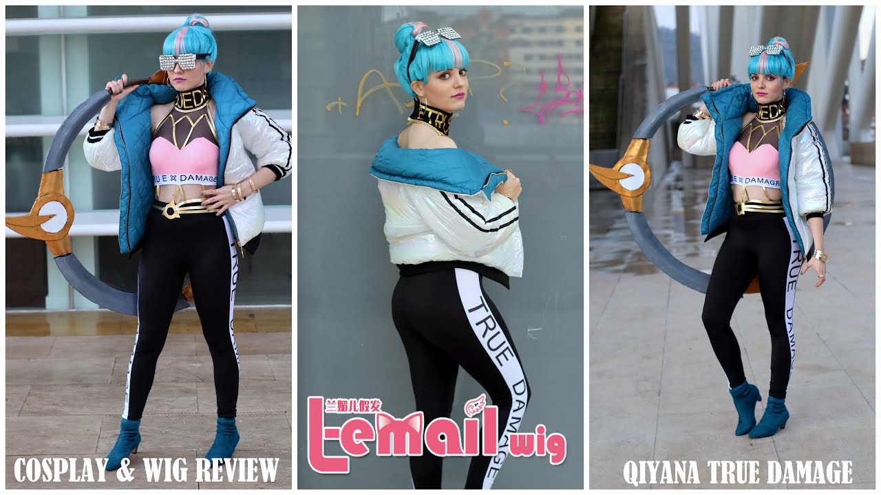 League of Legends LOL True Damage Qiyana Prestige Edition Cosplay