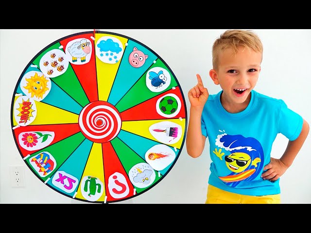 Vlad and kids story about Magic wheel class=