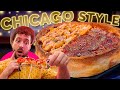 DEEP DISH PIZZA! (MUY HEAVY) Probando la mejor PIZZA al estilo de CHICAGO de MADRID en CHICAGO STYLE