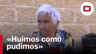 Vecinos desalojados por el fuego de Losacio aseguran que no los avisaron y «huyeron como pudieron»
