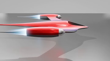 Eevee Spaceship Animation