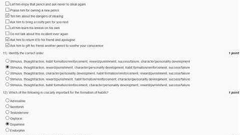 NPTEL-2020 Developing soft skill and personality development assignment 3