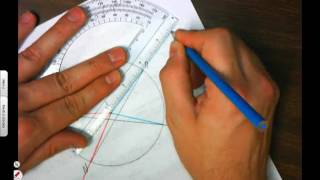 Angles Inside a Circle Formed by Chords