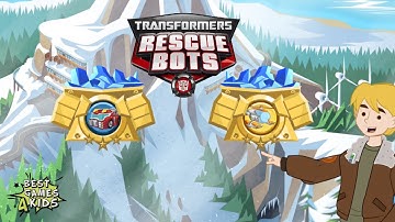 Transformers Rescue Bots: Hero Adventures | Clear the snow to rescue civilians! By Budge Studios