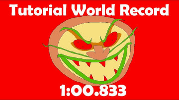 Pizza Tower Tutorial Speedrun (old WR) in 1:00.833