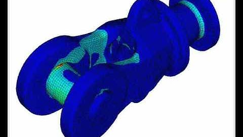 Cast Socket Contact Finite Element Analysis