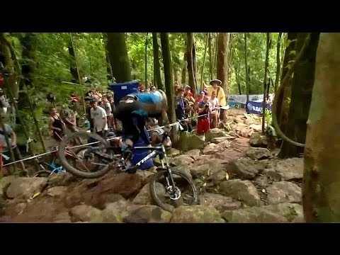 Big Lines and Best Downhill MTB Crashes from Cairns