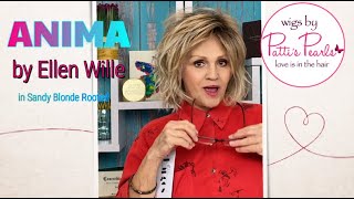 ANIMA by Ellen Wille in Sandy Blonde Rooted - Wig Review for WigsByPattisPearls.com