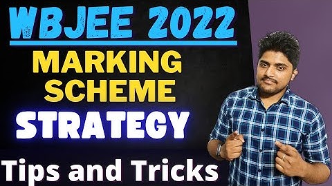 WBJEE 2022 beoordelingsschema | Vivek Agarwal | Strategie