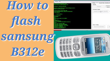 how to flash samsung B312e