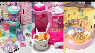 ASMR Relaxing| Unboxing tik tok compilation 🍓🍰🍔 Relaxing video after class