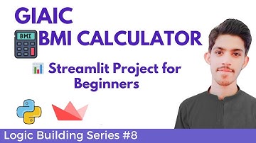 BMI Calculator in Python | Create a BMI App Using Streamlit